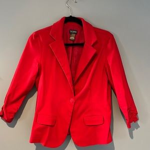 Red Soho Apparel Blazer- Large
